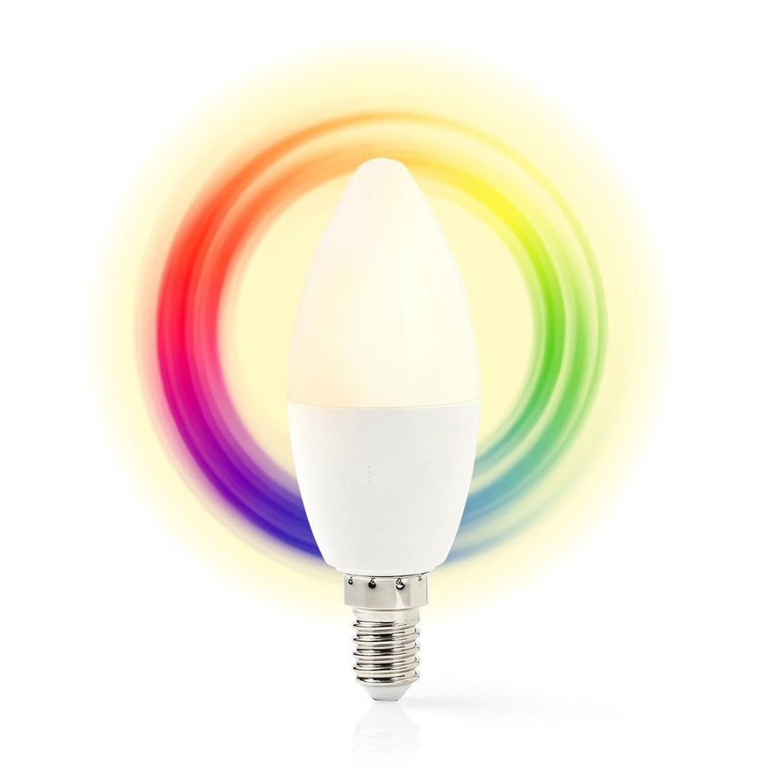 Smart lamp E14 - Multicolour + warm wit - TUYA Smart lamp E14 - Multicolour + warm wit - TUYA